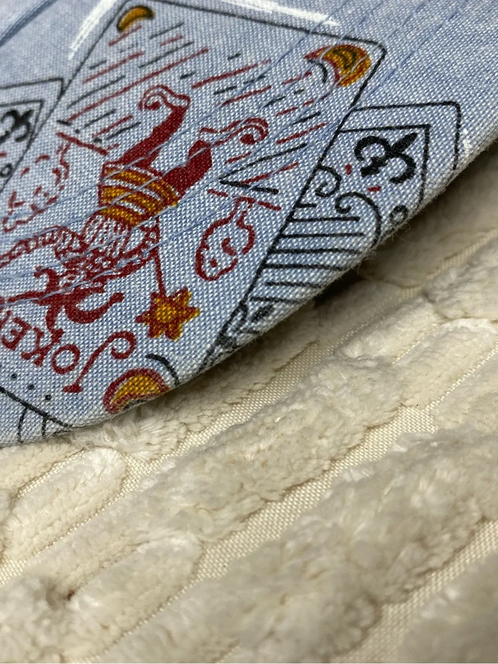 Vintage 90s Las Vegas Hat Triangle Headwear All Over Print Playing Cards Cap Mad